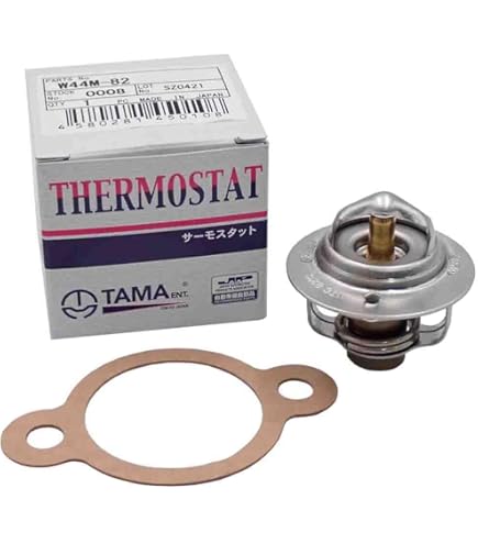 Amazon | 多摩興業 サーモスタット ガスケット付 W44M-88 88℃開弁 三菱